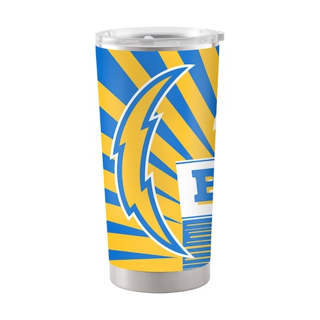 Logo Brands LA Chargers 20oz Mascot Stainless Steel Tumbler 626-S20T-14